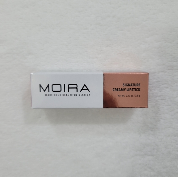 FREE W/ Purchase Moira Signature Creamy Lipstick 14 Tender Rose - Picture 2 of 8